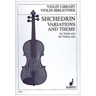 Schtschedrin, R.: Variationen und Thema (1998) 