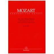 Mozart, W. A.: Variationen über Ah, vous dirai-je Maman 