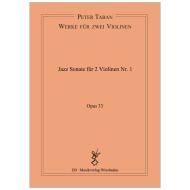 Taban, P.: Jazz Duo-Sonate Nr. 1 Op. 33 