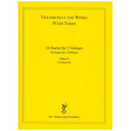 Taban, P.: Op. 4: 24 Duette für 2 Violinen Band 1 