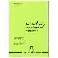 Duets for descant and bass clef Instruments  (1st parts alternative for clarinet) 