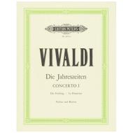 Vivaldi, A.: Violinkonzert Op. 8/1 RV 269 E-Dur »Der Frühling« 