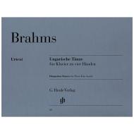Brahms, J.: Ungarische Tänze zu 4 Händen 