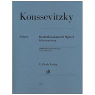 Koussevitzky, S.: Kontrabasskonzert Op. 3 