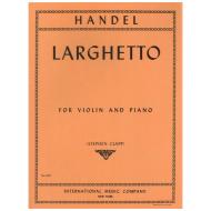 Händel, G. F.: Larghetto aus Op. 1/9 