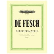 Fesch, W. d.: Sechs Sonaten op.8 