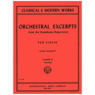 Gingold, J.: Orchestral Excerpts from the Symphonic Repertoire Band 3 