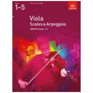 ABRSM: Viola Scales And Arpeggios – Grade 1-5 