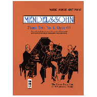 Mendelssohn, F.: Klaviertrio Op. 66 Nr. 2 c-moll (+CD) 