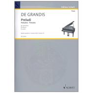 Grandis, R. d: Preludi Heft 4 