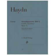 Haydn, J.: Streichquartette Heft 10: Op. 76/1-6 (Erdödy-Quartette) 