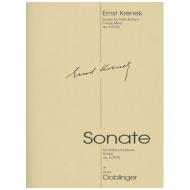 Krenek, E.: Violinsonate Op. 3 fis-Moll 