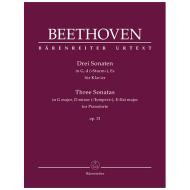 Beethoven, L. v.: Drei Sonaten Op. 31 G-Dur, d-Moll »Sturm«, Es-Dur 