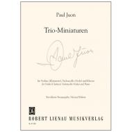 Juon, P.: Trio-Miniaturen 