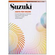 Suzuki Violin School – Duette für zwei Violinen 