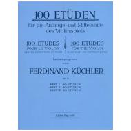 Küchler, F.: 100 Etüden Op. 6 Band 2 