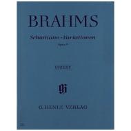 Brahms, J.: Schumann-Variationen Op. 9 