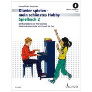 Heumann, H.-G.: Klavierspielen mein schönstes Hobby – Spielbuch 2 (+Online Audio) 