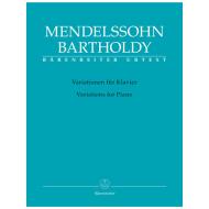 Mendelssohn Bartholdy, F.: Variationen 