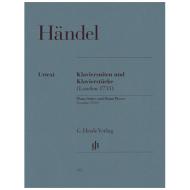 Händel, G. F.: Klaviersuiten und Klavierstücke (London 1733) 
