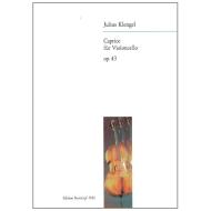 Klengel, J.: Caprice in Form einer Chaconne nach einem Thema von R. Schumann Op. 43 