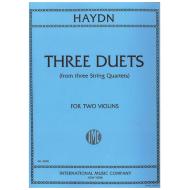 Haydn, J.: 3 Duette Hob. III: 40, 20, 23a 