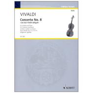 Vivaldi, A.: Violinkonzert Op. 3/8 a-Moll 