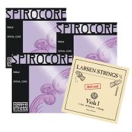 LARSEN A + SPIROCORE viola strings D-G-C by Thomastik 