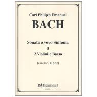 Bach, C. Ph. E.: Sonata o vero Sinfonia a-Moll H 582 