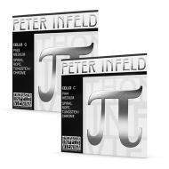 PETER INFELD cellosnaren Twin Set G+C van Thomastik-Infeld 