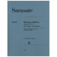 Sarasate, P. d.: Romanza andaluza (Spanischer Tanz Nr. 3) Op. 22/1 