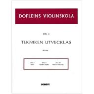 Dofleins Violinskola: En studiegang för violinspelet Vol. 2 