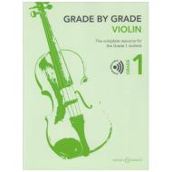Grade by Grade - Violin 1 (+Online Audio) 