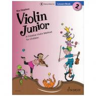 Stephen, R.: Violin Junior 2 - Lesson Book (+Online Audio) 