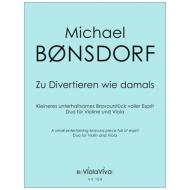 Bønsdorf, M.: Zu Divertieren wie damals 