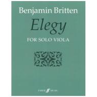 Britten, B.: Elegy for solo viola 
