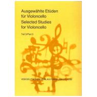 Lösche, H.: Ausgewählte Etüden für Violoncello Teil 3 