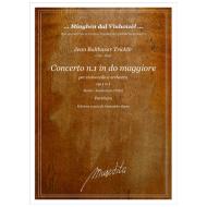Tricklir, J.B.: Concerto n. 1 in do maggiore - Partitur und Stimmen 