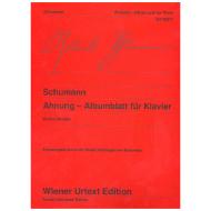 Schumann, R.: Ahnung 