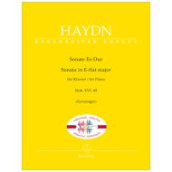 Haydn, J.: Sonate Es-Dur  (Hob. XVI:49) »Genzinger« 