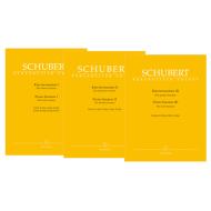 Schubert, F.: Klaviersonaten I bis III 