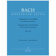 Bach, J. S.: Cembalokonzert Nr. 1 BWV 1052 d-Moll 