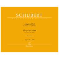 Schubert, F.: Allegro a-Moll Op. post. 144 D 947 