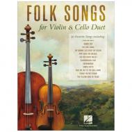 Folk Songs for Violin & Cello Duet 