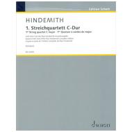 Hindemith, P.: 1. Streichquartett Op. 2 C-Dur 