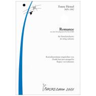Hensel, F.: Romanze aus dem Streichquartett Es-Dur 
