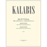 Kalabis, V.: Duettini für Violine und Violoncello op. 67 
