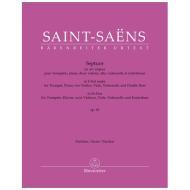 Saint-Saëns, C.: Septuor Es-Dur Op. 65 