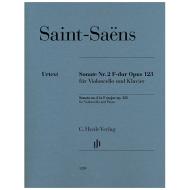 Saint-Saëns, C.: Sonate Op. 123/2 F-Dur 