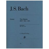 Bach, J. S.: Vier Duette BWV 802-805 